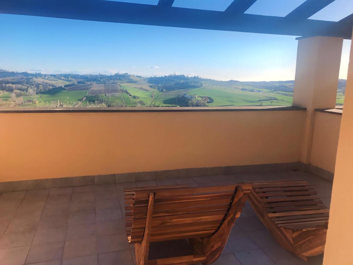 Villetta Rosso Rubino Vignale Monferrato Экстерьер фото